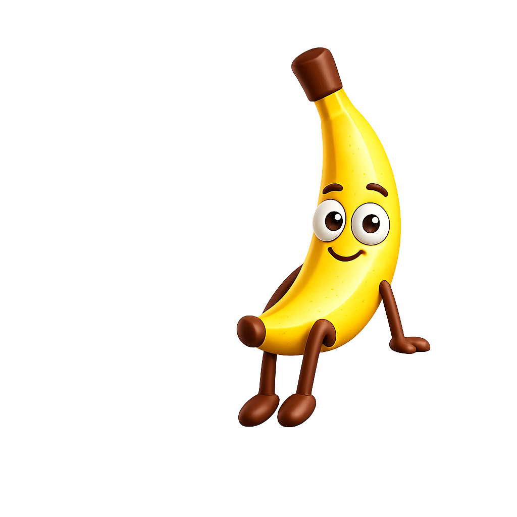 Wish Like You banana mascot